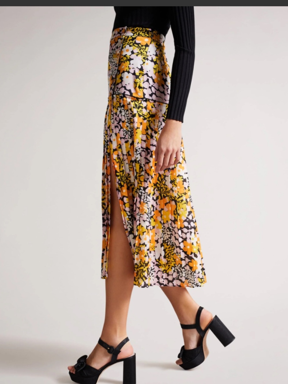 Ted BakerAnggela Dropped Waist Midi Skirt